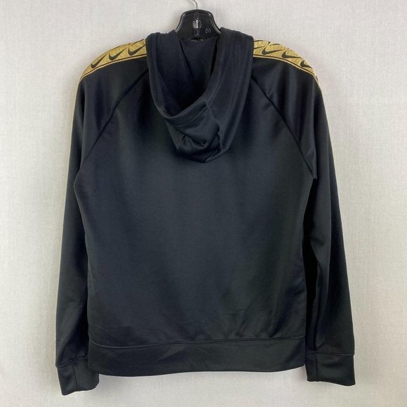 NIKE Black and Gold Hoodie - Picture 5 of 7